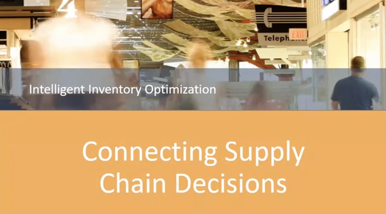 Connecting Supply Chain Decisions